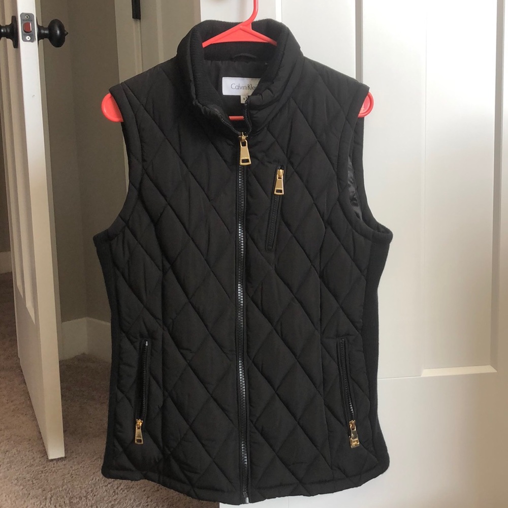 Black Calvin Klein vest